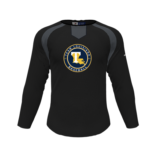 [CUS-DFW-PULL-FLC-CNK-LSL-BLK-YS-LOGO1] Pullover (Youth S, Black, Logo 1)