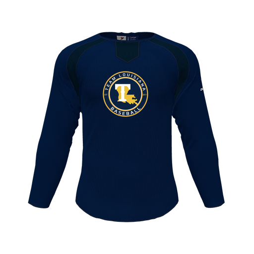 [CUS-DFW-PULL-FLC-CNK-LSL-NVY-YS-LOGO1] Pullover (Youth S, Navy, Logo 1)