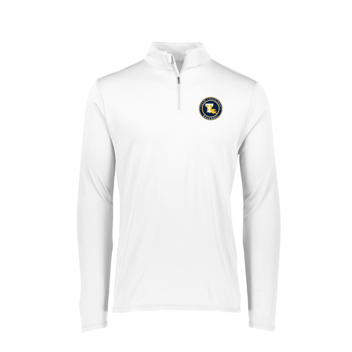 [FTLQFLWH-FAXS-LOGO1] Decker Women's Flex-Lite 1/4 Zip Shirt (Female Adult XS, White, Logo 1)